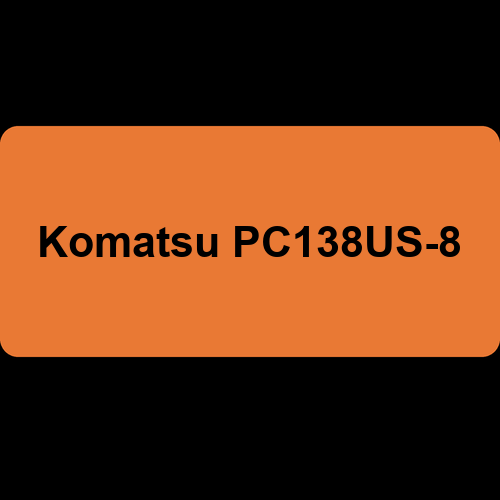 Komatsu PC138US-8